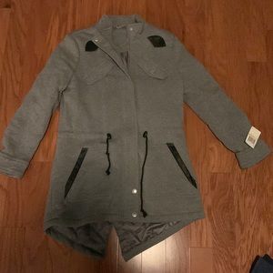 gray jacket good for winter